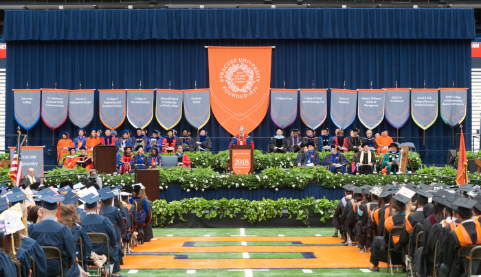 Commencement Stage, 2018